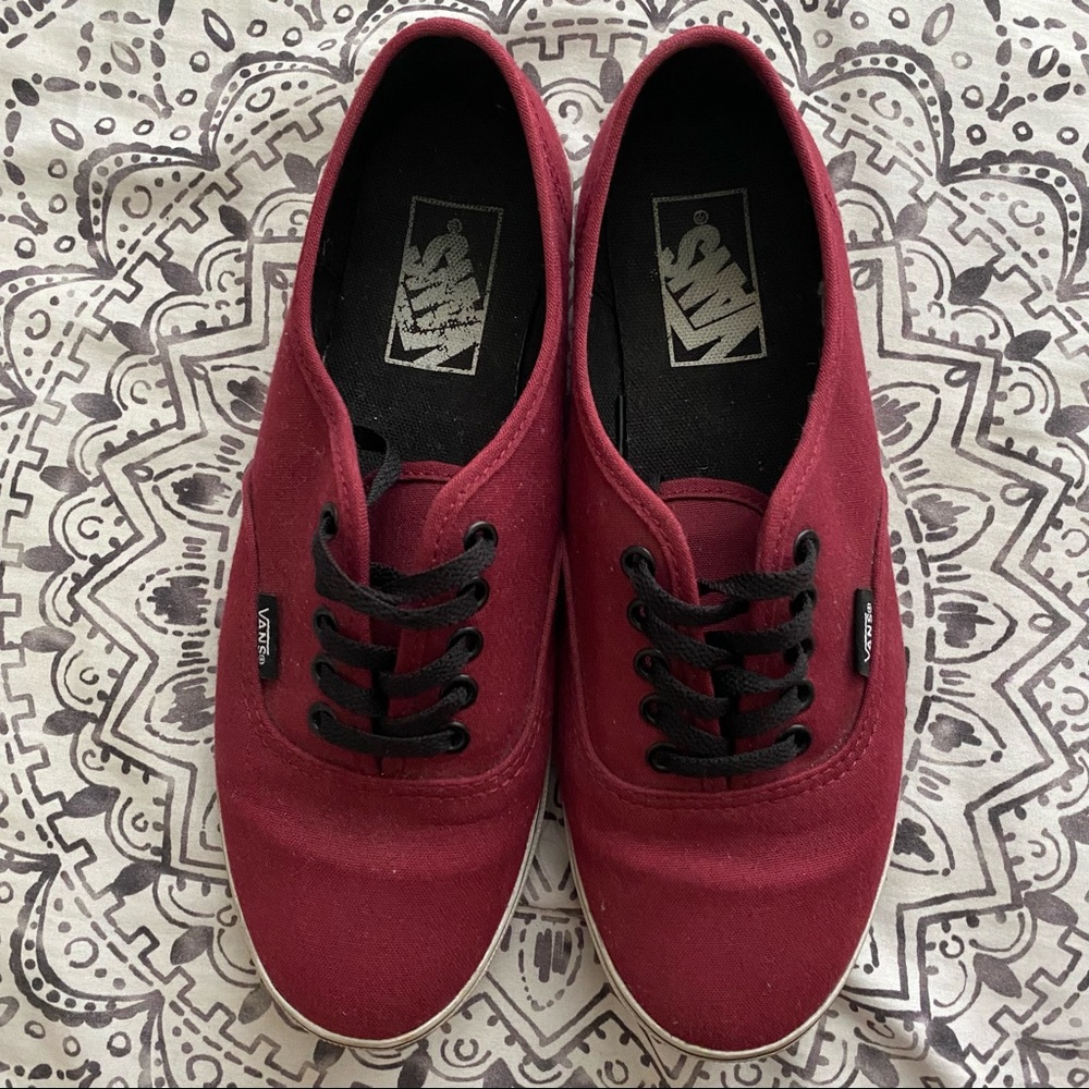 Maroon Vans - image 3